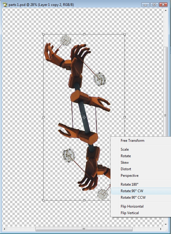 Creation of Umbrelerated: Step 5